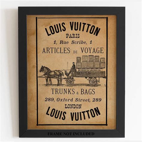 louis vuitton posters vintage